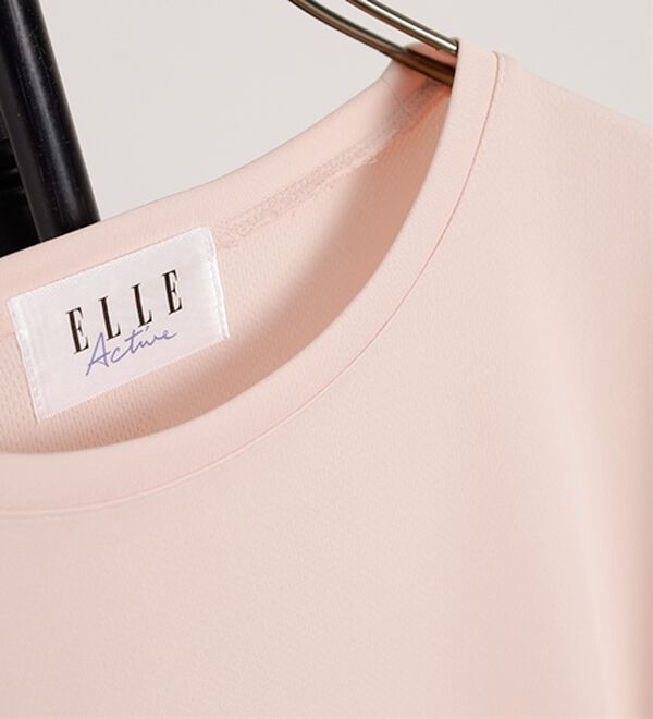 BELLUNA（ベルーナ）の「＜ＥＬＬＥ　Ａｃｔｉｖｅ＞裏メッシュ裾ラウンドチュニック（チュニック）」｜詳細画像
