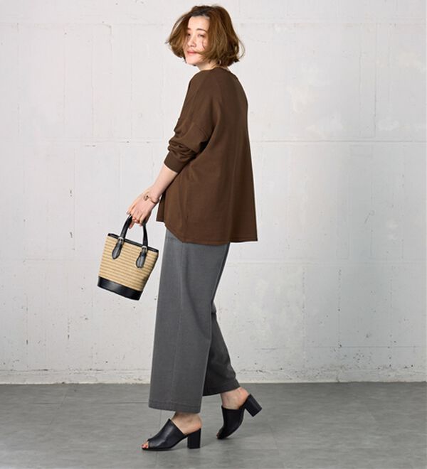 BELLUNA（ベルーナ）の「ゆったりニットプルオーバー（ニット・セーター）」｜詳細画像