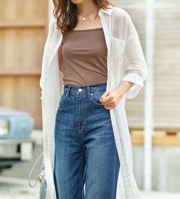 YU'NOW（ユナウ）の「ベーシック汗取りインナー　キャミソール（肌着・インナーウェア）」｜詳細画像