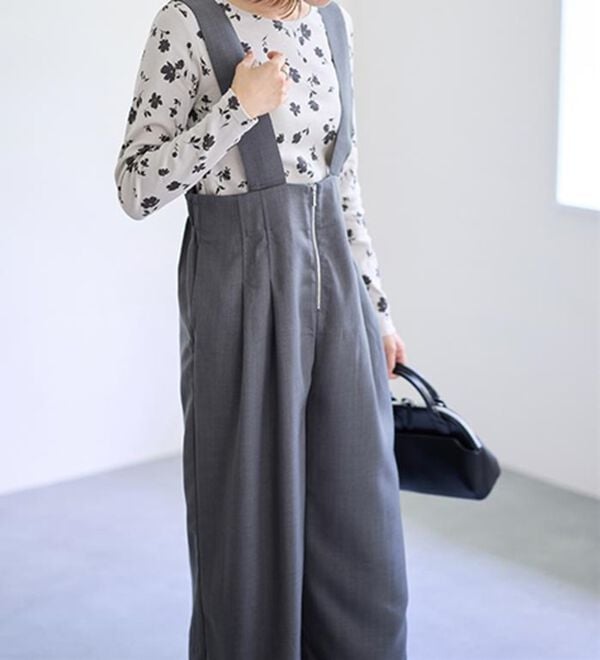 LAVIENNE（ラヴィエンヌ）の「【医師オススメ】綿１００％吸湿発熱あったかインナー　クルーネックインナー長袖（肌着・インナーウェア）」｜詳細画像