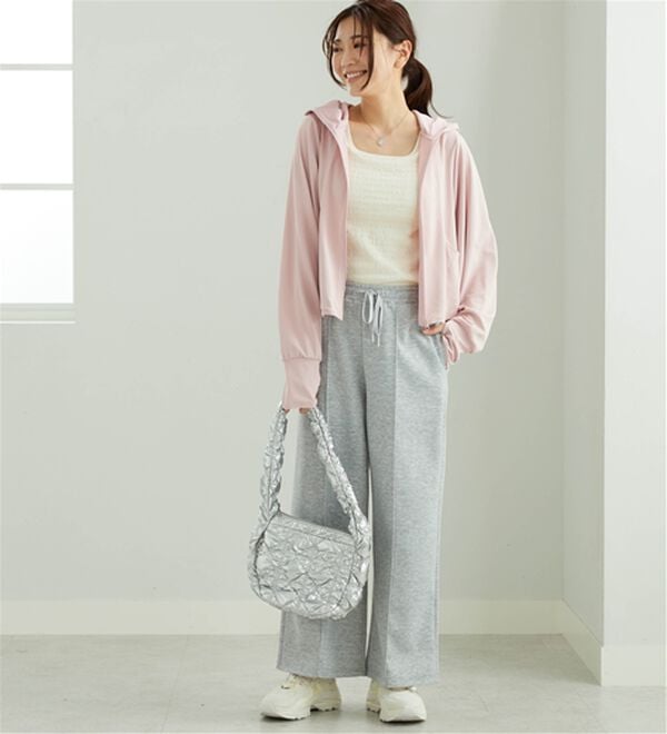 BELLUNA（ベルーナ）の「部屋着にならない！スウェットパンツ（フルレングスパンツ）」｜詳細画像