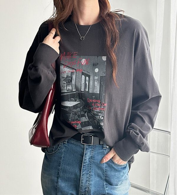 GeeRA（ジーラ）の「アソートデザインフォトプリントロンＴ（カットソー）」｜詳細画像