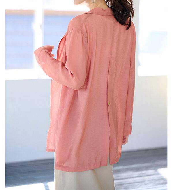 RANAN（ラナン）の「シアーライトジャケット（シャツ）」｜詳細画像