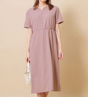 alotta（アロッタ）の「カットジョーゼットドロスト使いワンピース（その他ワンピース）」｜詳細画像