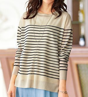 BELLUNA（ベルーナ）の「サラッと爽快！シアー素材ゆったりアンサンブル（アンサンブル）」｜詳細画像