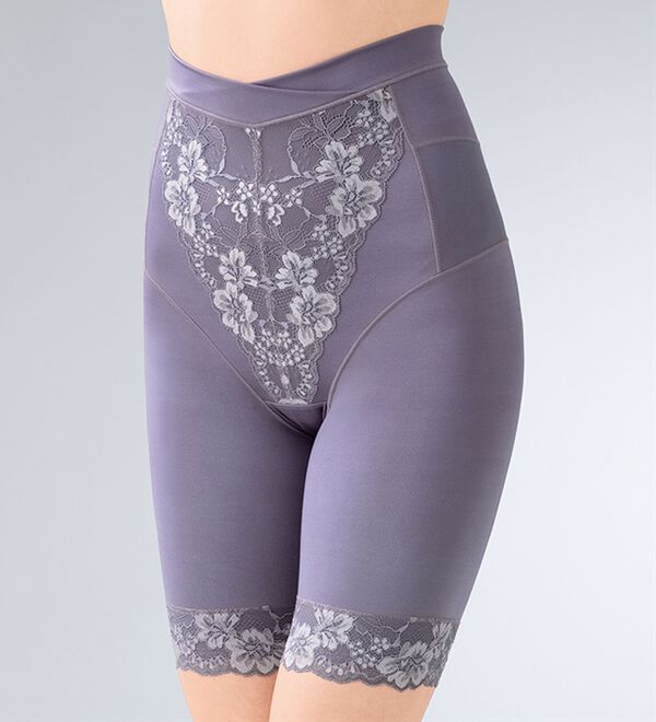 「【５色組】ハイウエストでハミ肉すっぽりガードル（ショーツ）」｜詳細画像