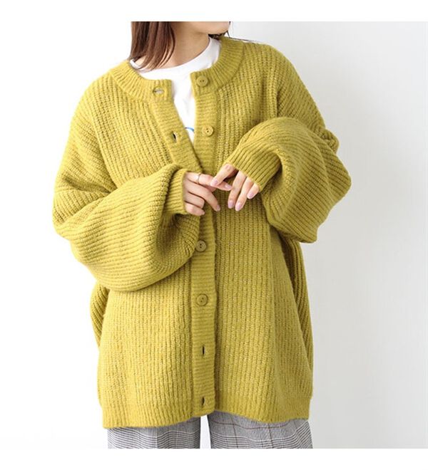 ボリュームスリーブニットカーディガン - ベルーナ【公式】 