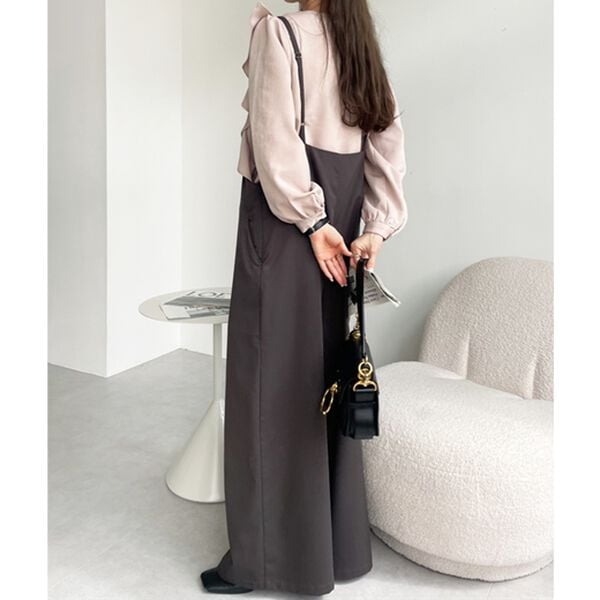 GeeRA（ジーラ）の「サロペットワイドパンツ（オールインワン）」｜詳細画像