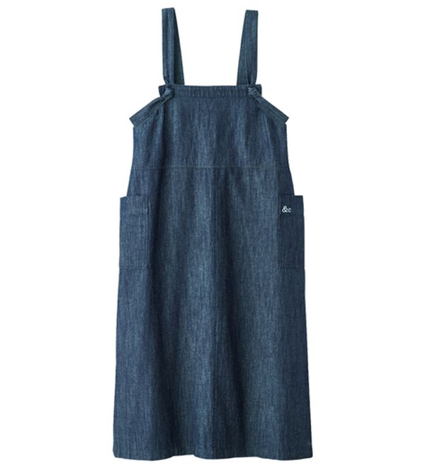 BELLUNA（ベルーナ）の「＜＆ｃｏｃｏｃｈｉ＞コットンリネンデニムジャンパースカート（シャツワンピース）」｜詳細画像