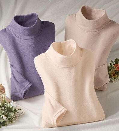 「【３色組】ふわっかるっ！あったかインナー（肌着・インナーウェア）」