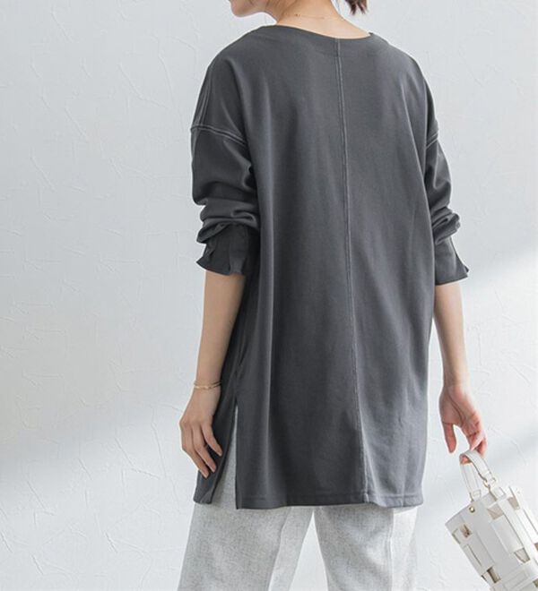 Pierrot（ピエロ）の「タックスリーブポンチチュニック（チュニック）」｜詳細画像