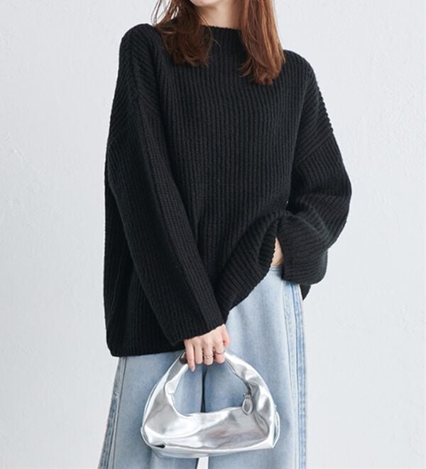 RANAN（ラナン）の「ふんわり！あぜ編ニットプルオーバー（ニット・セーター）」｜詳細画像