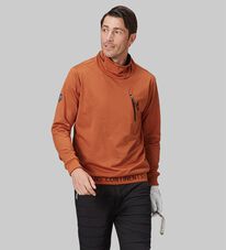 「＜トランスコンチネンツゴルフ＞ネックウォームウインドブレーカー（メンズトレーナー）」