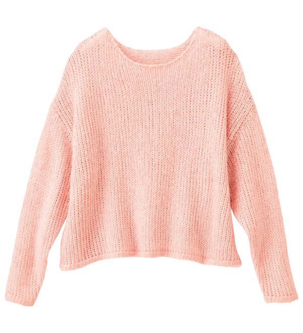 RANAN（ラナン）の「モヘアタッチローゲージシアーニット（ニット・セーター）」｜詳細画像