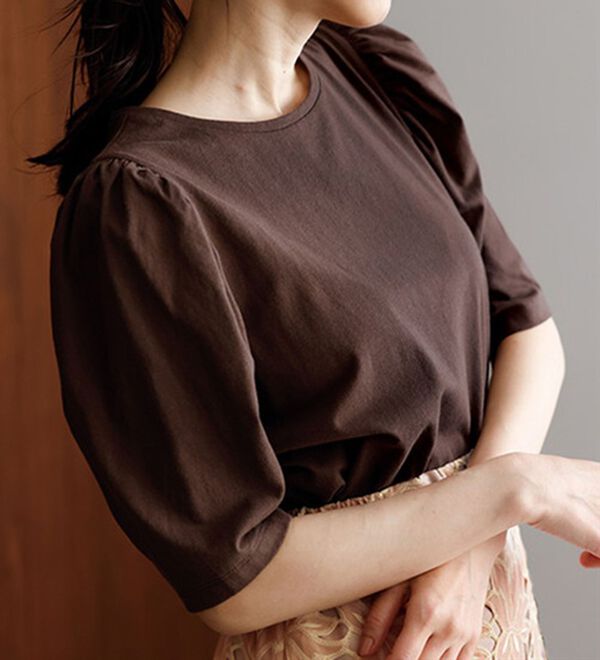 RANAN（ラナン）の「機能付！パワーショルダープルオーバー（カットソー）」｜詳細画像