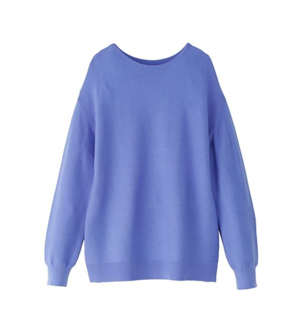 BELLUNA（ベルーナ）の「ラメ調もちもちニットプルオーバー（ニット・セーター）」｜詳細画像