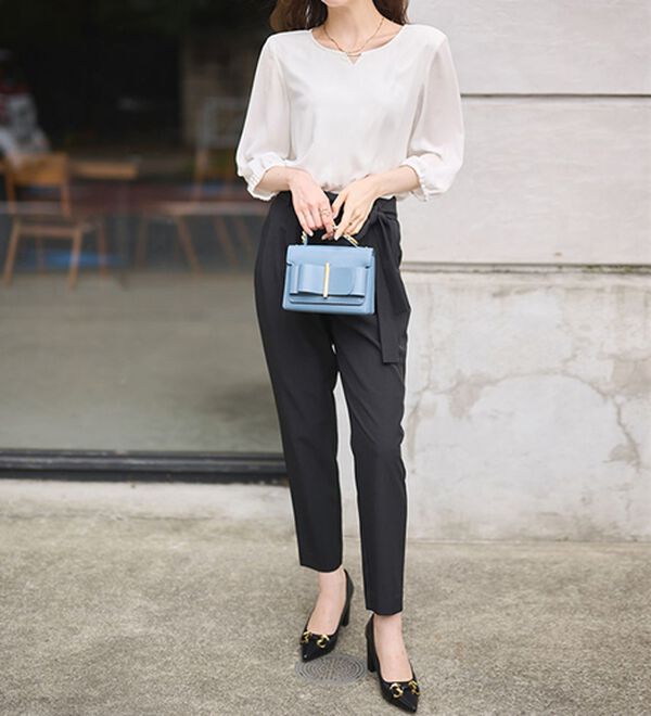 RANAN（ラナン）の「【４点セット】入学式卒業式に！選べるボトムスーツセット（パンツスーツ）」｜詳細画像