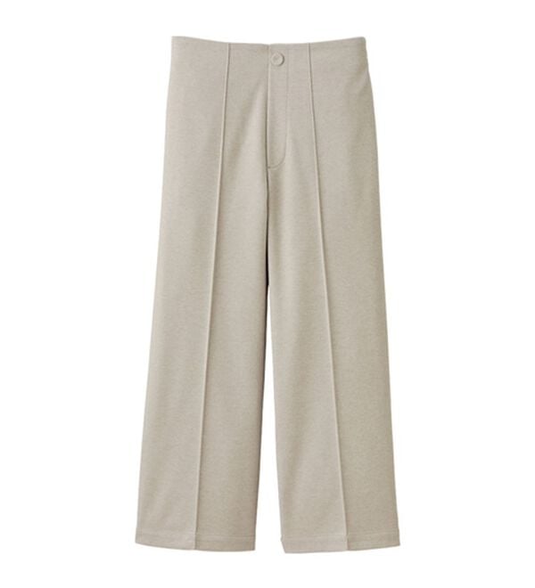 GeeRA（ジーラ）の「美脚ストレッチセミワイドパンツ（ワイドパンツ・ガウチョ）」｜詳細画像