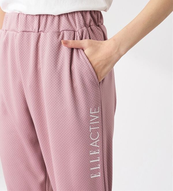 BELLUNA（ベルーナ）の「＜ＥＬＬＥ　Ａｃｔｉｖｅ＞ハニカムメッシュ素材ジャージパンツ（その他パンツ）」｜詳細画像