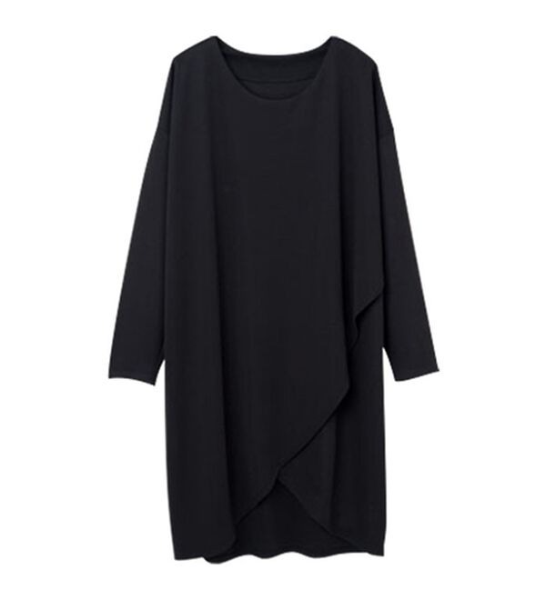 RANAN（ラナン）の「裏起毛！あったかアシメデザインチュニック（チュニック）」｜詳細画像