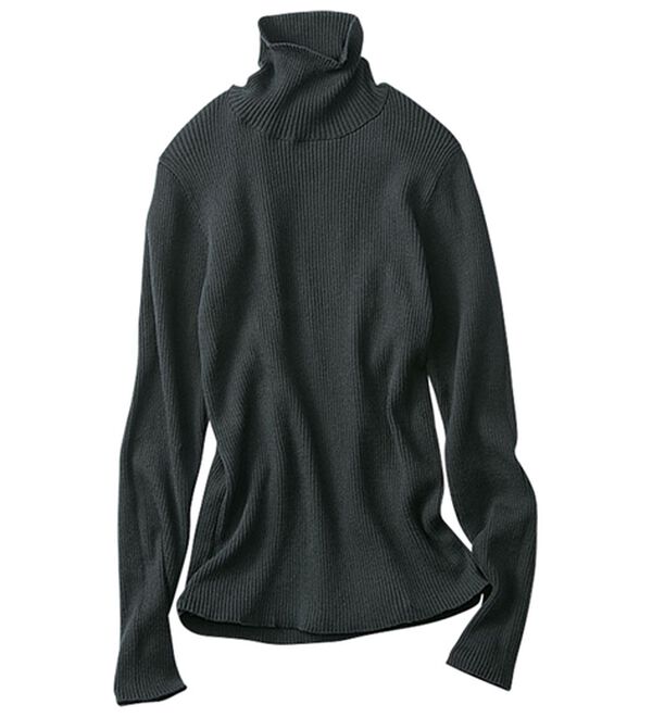 kamezo　ADDICT CLOTHES コットンタートルニット 黒40 kamezo様専用 ADDICT CLOTHES コットンタートルニット 黒40 - メルカリ