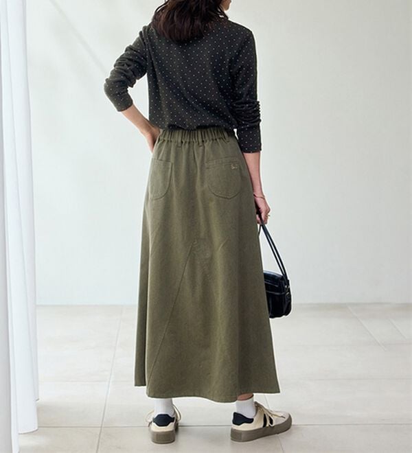 BELLUNA（ベルーナ）の「【選べる衿】肌に優しい綿１００％暖か発熱素材プルオーバー＜ベルホット　コットン＞（カットソー）」｜詳細画像