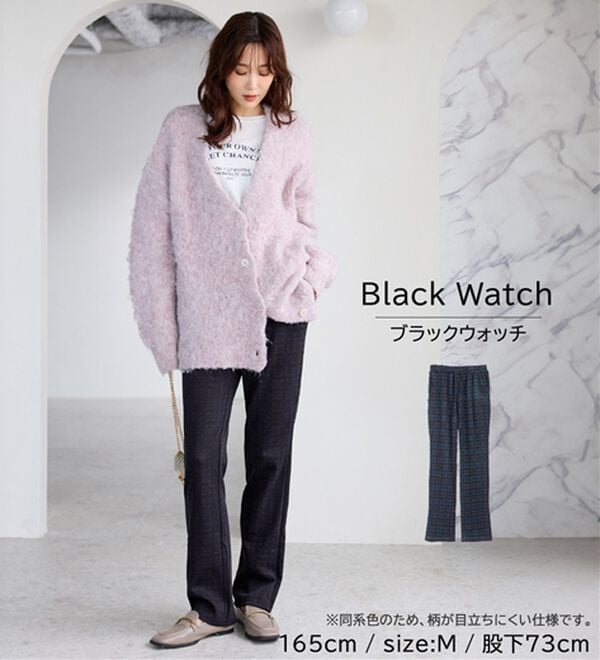 BELLUNA（ベルーナ）の「まるではく毛布！静電防止付裏ファーイージーパンツ（フルレングスパンツ）」｜詳細画像