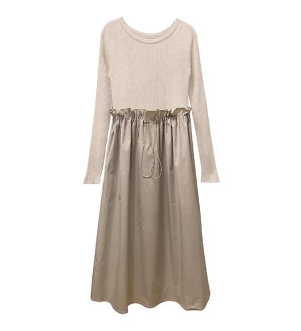 RANAN（ラナン）の「ドロストニットドッキングワンピース（ドッキングワンピース）」｜詳細画像