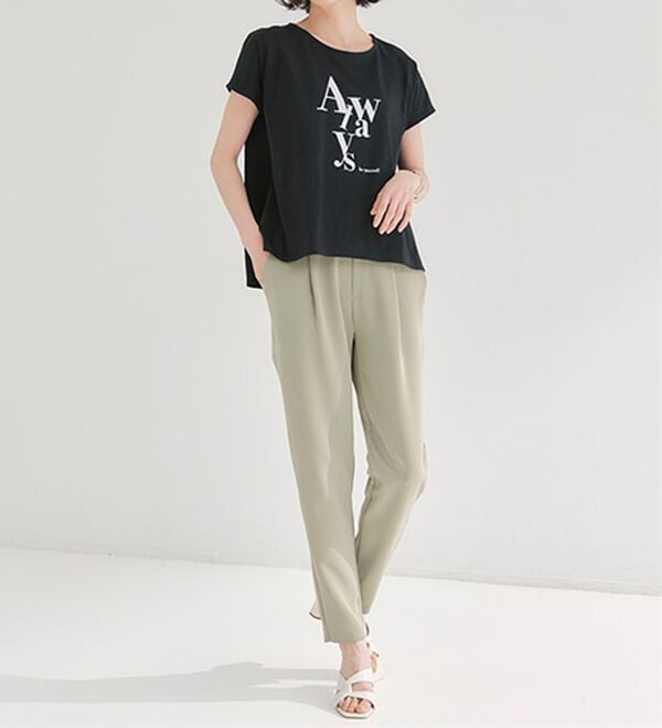 RANAN（ラナン）の「ロゴデザインＴ（Tシャツ）」｜詳細画像