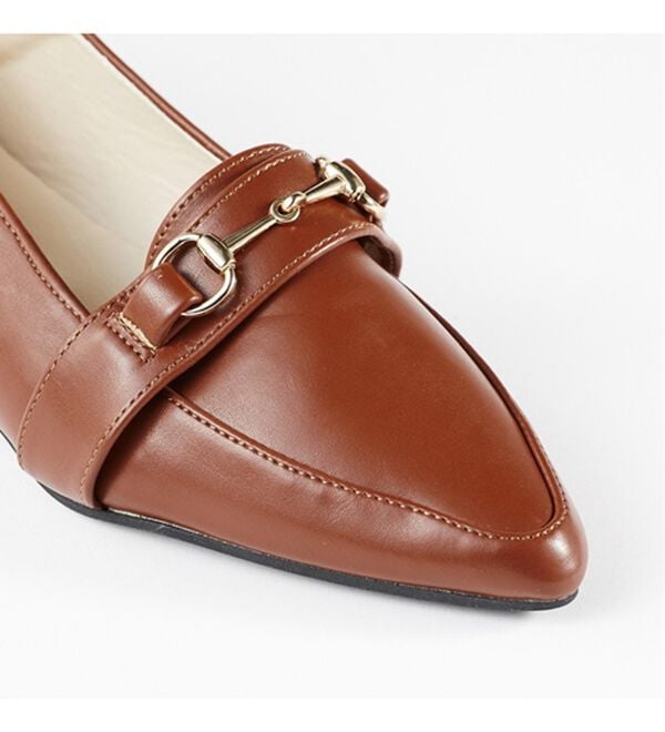 GeeRA（ジーラ）の「選べる！ビットローファー（ポインテットトゥ）（パンプス）」｜詳細画像