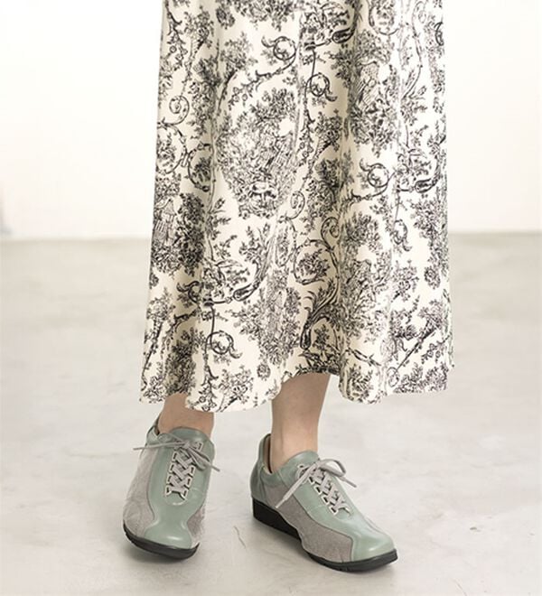 ルフラン（ルフラン）の「時見さんのスッと履ける５Ｅストレッチウォーキング（スニーカー）」｜詳細画像