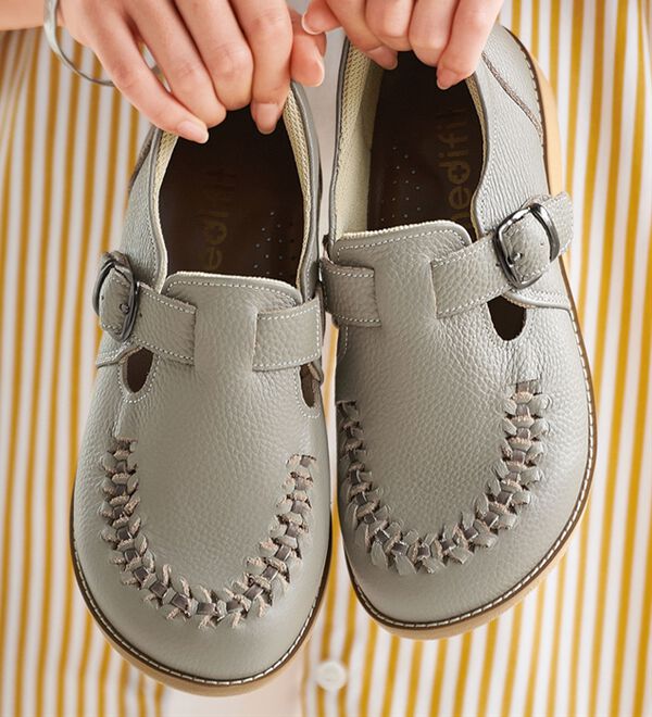 ルフラン（ルフラン）の「＜メディフィット＞５Ｅベルト付メッシュシューズ（スニーカー）」｜詳細画像