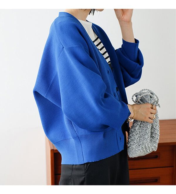 GeeRA（ジーラ）の「コクーンニットカーディガン（ニットカーディガン）」｜詳細画像