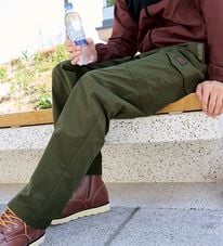 「アウトドアプロダクツ　年間定番らくらくカーゴパンツ（メンズフルレングスパンツ）」