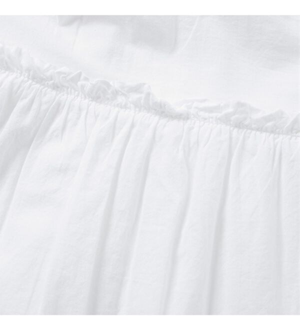 RANAN（ラナン）の「綿100％袖ボリューム刺しゅうブラウス（ブラウス）」｜詳細画像