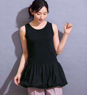 LAVIENNE（ラヴィエンヌ）の「裾バルーン切替インナータンクトップ（肌着・インナーウェア）」｜詳細画像