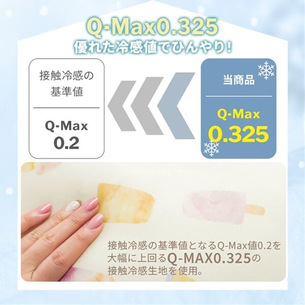 iellio（イエリオ）の「ひんやり冷感３ＷＡＹひざ掛け フレスコ＜ブランケット・冷感ケット＞（毛布・ブランケット）」｜詳細画像