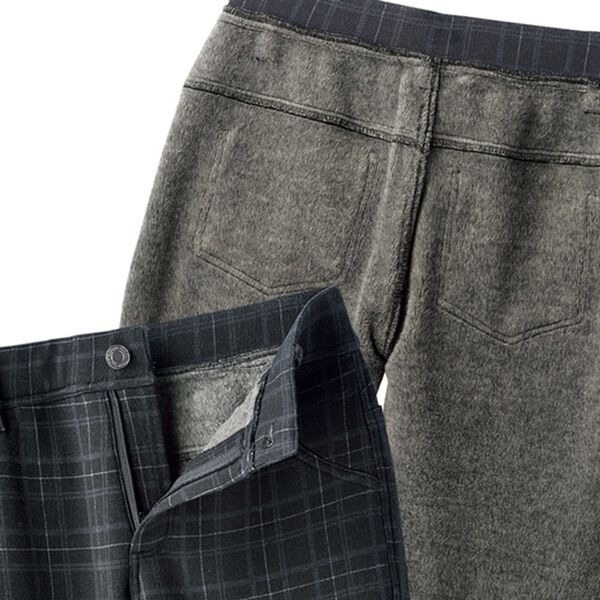 BELLUNA（ベルーナ）の「ポカポカすっきり！あったか裏ファーパンツ（フルレングスパンツ）」｜詳細画像