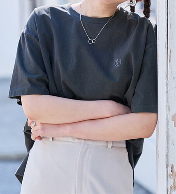 RANAN（ラナン）の「ヴィンテージライクロゴTシャツ（カットソー）」｜詳細画像