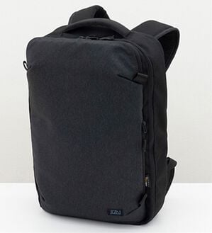 「飛び出す収納と拡張機能のスマートリュック（その他メンズバッグ）」｜ブラック