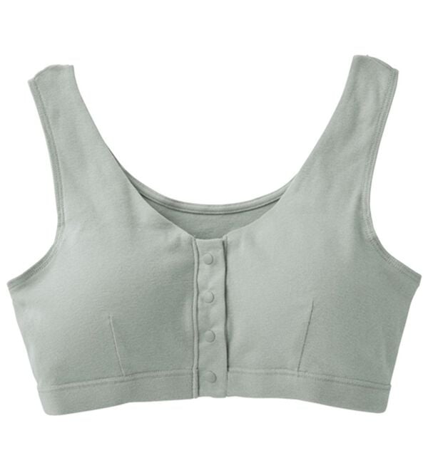 「【３色組】肌にやさしい綿１００％前開きブラ（ノンワイヤーブラ）」｜詳細画像