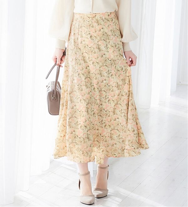 A-62)フレアースカート(S)LOCH 脈打つ LOMOND 