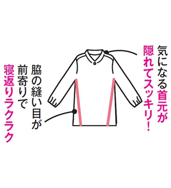 LAVIENNE（ラヴィエンヌ）の「はだける浴衣は卒業！トラベルパジャマ（パジャマ・ルームウェア）」｜詳細画像