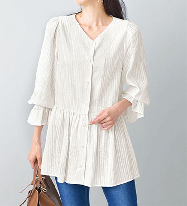 あきな　アルベロベロ　サマーニット ベスト付チュニック あきな アルベロベロ サマーニット ベスト付チュニック あきな