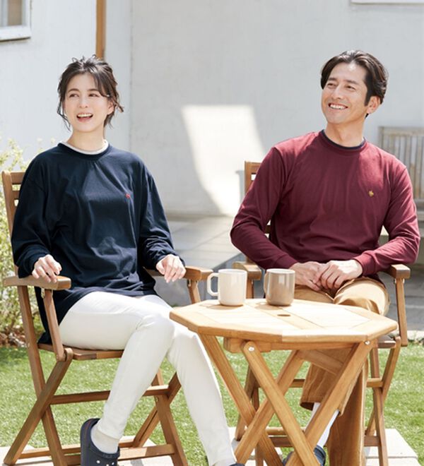 「【３色組】＜ポロ・ビーシーエス＞プレイヤー刺しゅうＴシャツ（メンズルームウェア）」｜詳細画像