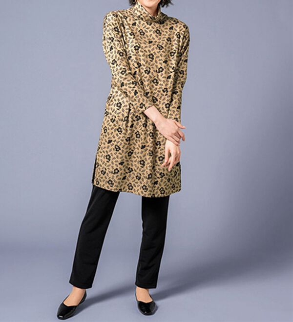 VINNO（ヴィノ）の「＜ＭＵＬＨＯＵＳＥ＞超長綿ゆったりリラクシングワンピ（カットソーワンピース）」｜詳細画像