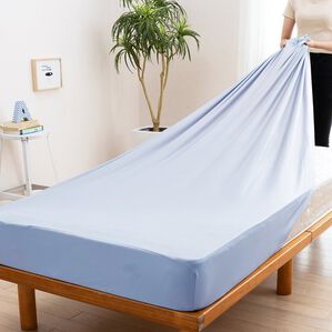 強冷感！お買得のびのびシーツ＜洗える・ベッドシーツ・ボックスシーツ