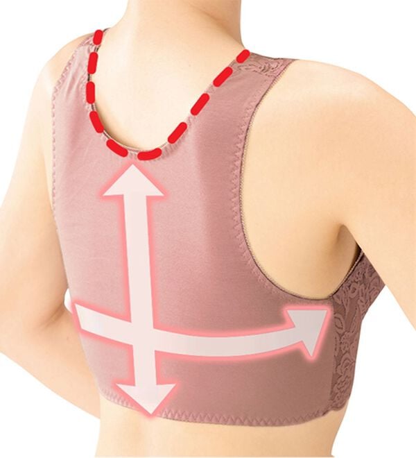 「【３色組】背筋きれい綿混ブラジャー（ブラジャー）」｜詳細画像