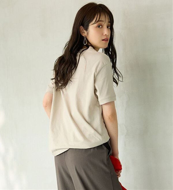 BELLUNA（ベルーナ）の「綿１００％大人顔サマ見えＴシャツ（Tシャツ）」｜詳細画像