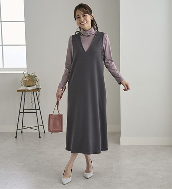 BELLUNA（ベルーナ）の「テンセル（ＴＭ）繊維・コットンプリントプルオーバー（カットソー）」｜詳細画像